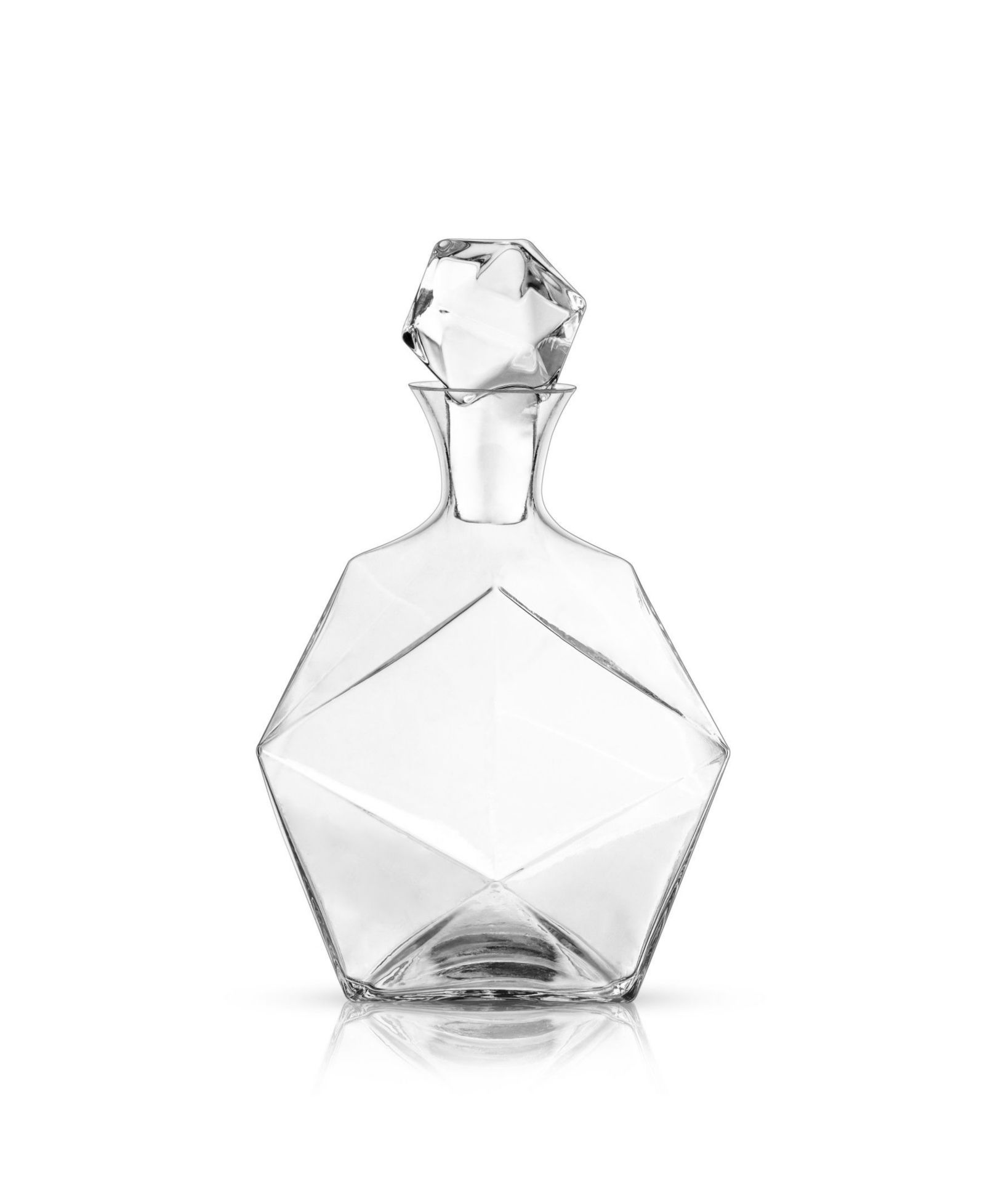 Декантер для алкоголя Viski Faceted Crystal