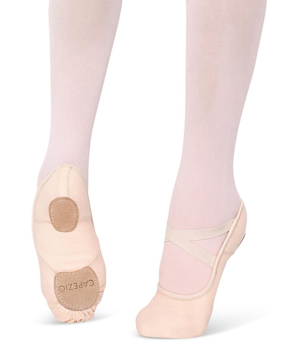 Балетная обувь Capezio Hanami Canvas Light Pink для девочек