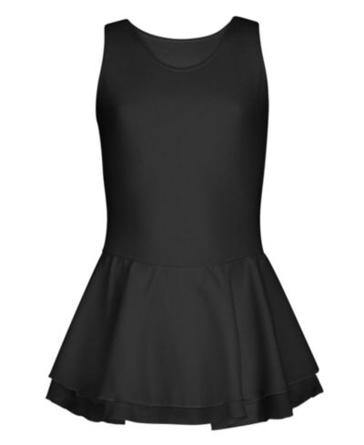 Capezio Double Layer Skirt Tank Dress - Girls