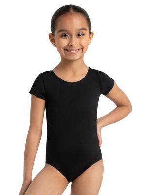 Capezio Детское боди Team Basics с коротким рукавом