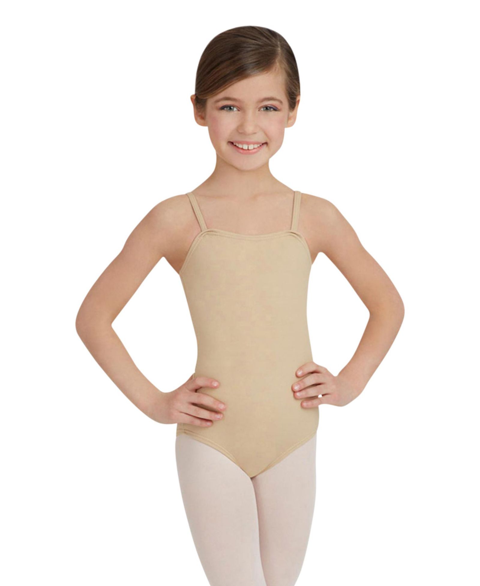 Женское боди-леотард с бретелями Capezio