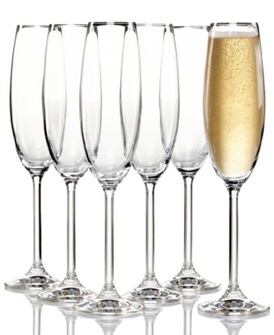 Lenox Tuscany Champagne бокалы для шампанского, набор из 6 штук