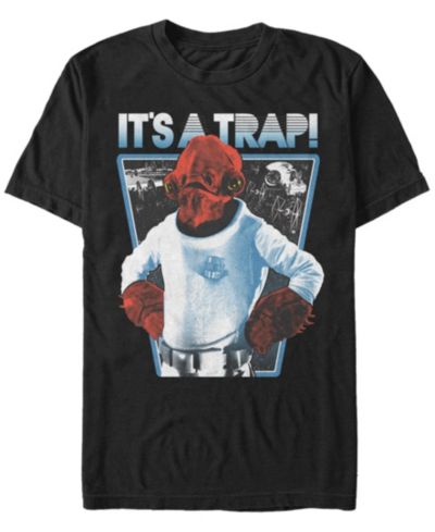 Мужская футболка Star Wars Men's Ackbar It's A Trap с коротким рукавом