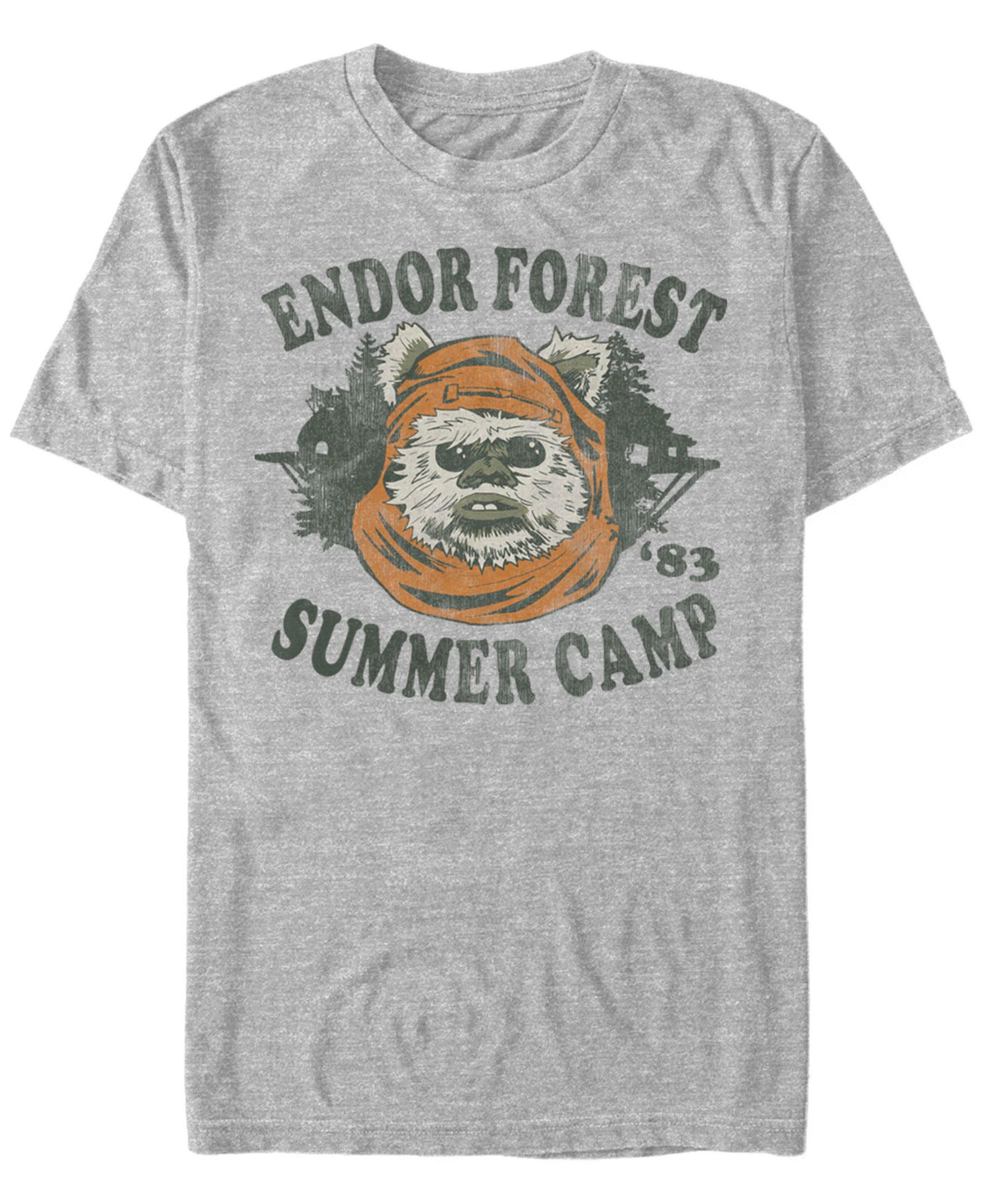 Star Wars Мужской Classic Ewok Summer Camp Short Sleeve T-Shirt