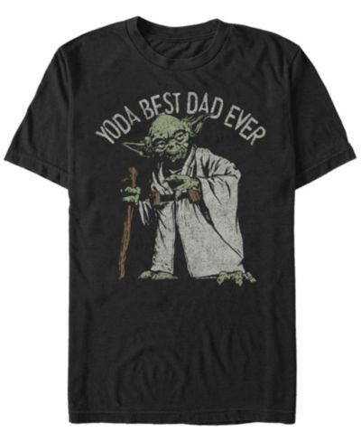 Футболка Fifth Sun Men's Star Wars Yoda Best Dad Ever Short Sleeve