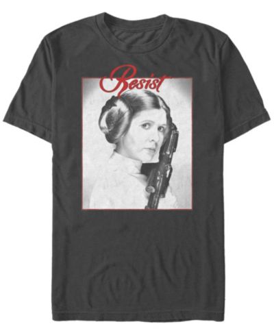 Мужская футболка Star Wars Princess Leia Resist Portrait Short Sleeve