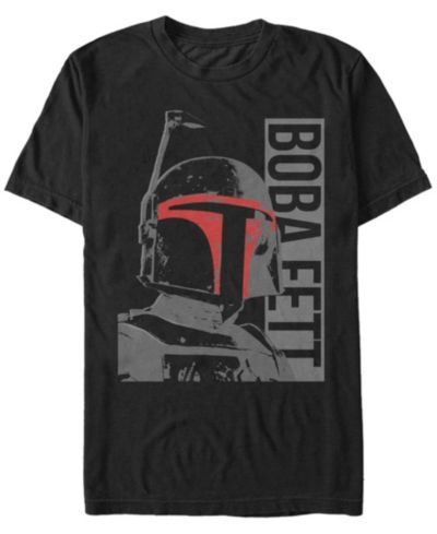 Star Wars футболка Men's Boba Fett Helmet Short Sleeve
