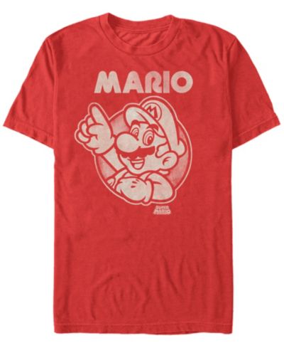 Мужская футболка Nintendo Super Mario Pointing Short Sleeve