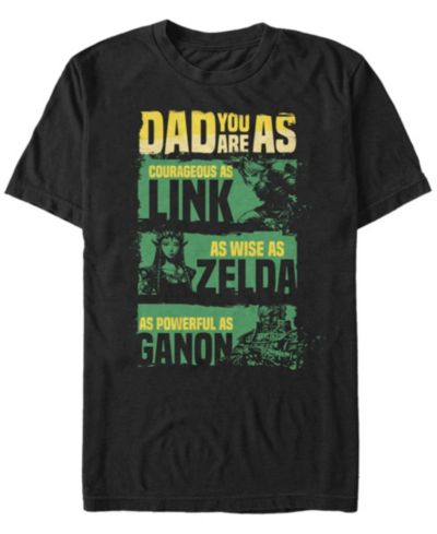 Мужская футболка Fifth Sun Legend of Zelda Dad Strengths с коротким рукавом
