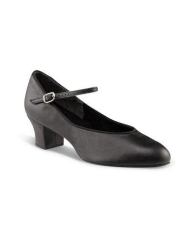 Capezio Suede Sole Jr. Footlight Character Shoe