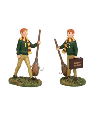 Department 56 деревня Гарри Поттера Фред и Джордж Уизли