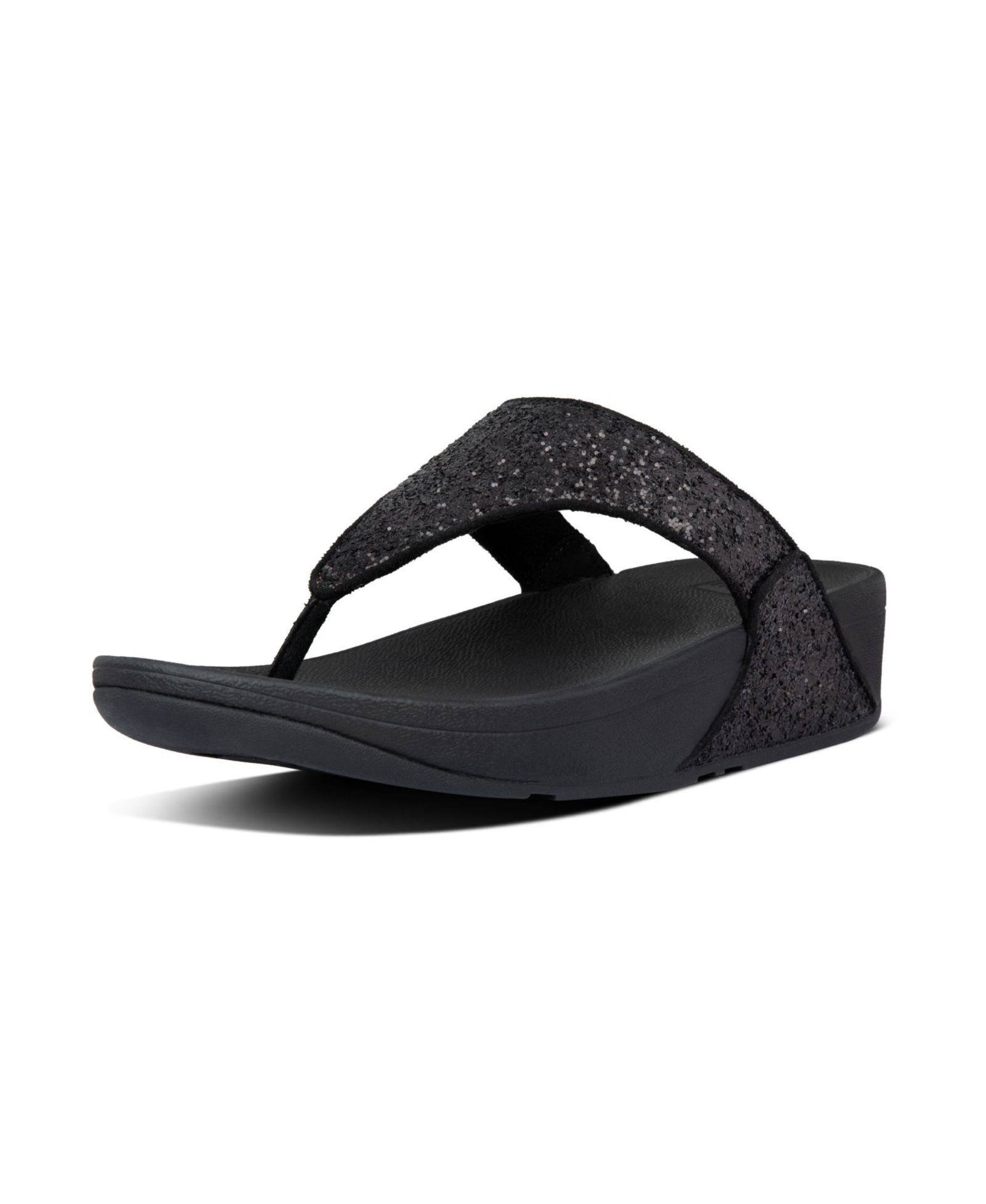Женские сандалии FitFlop Lulu Glitter с открытым носком