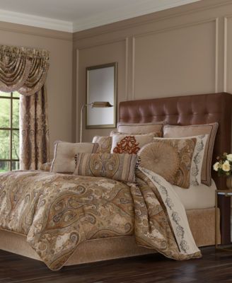 J Queen New York Luciana 4-Pc. Comforter Set, California King