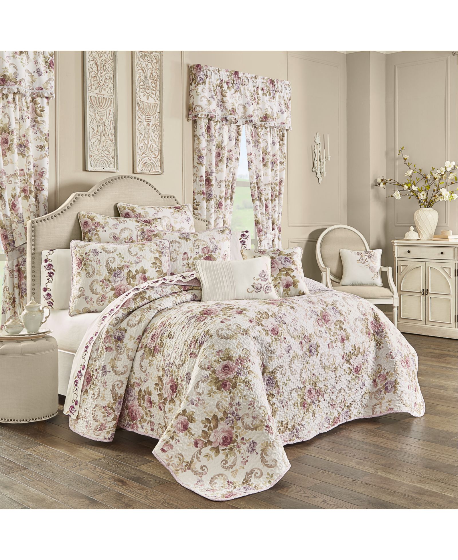 Royal Court Chambord 3-Pc. Quilt Set, King