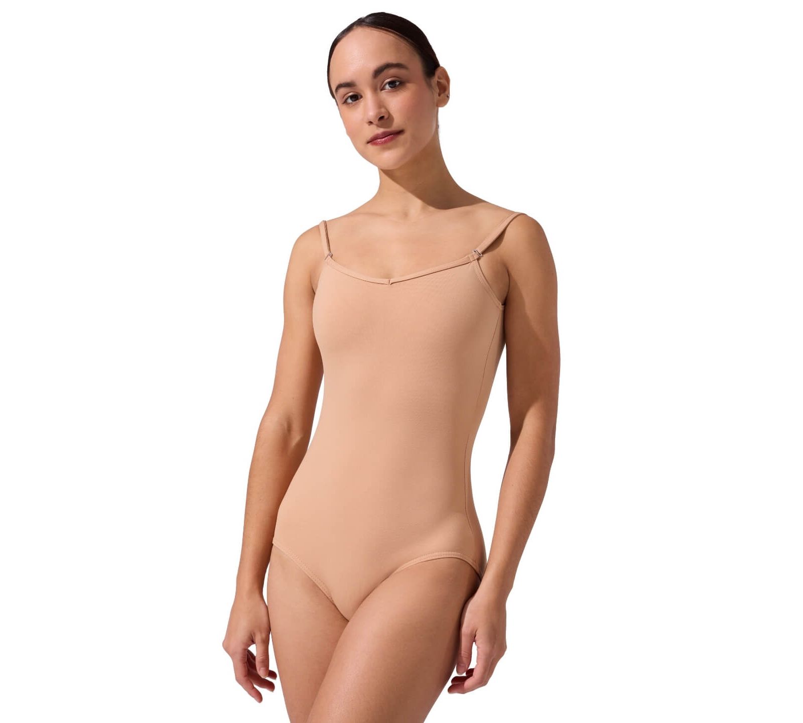 Capezio Женский боди-камисол Team Basics с регулируемыми лямками