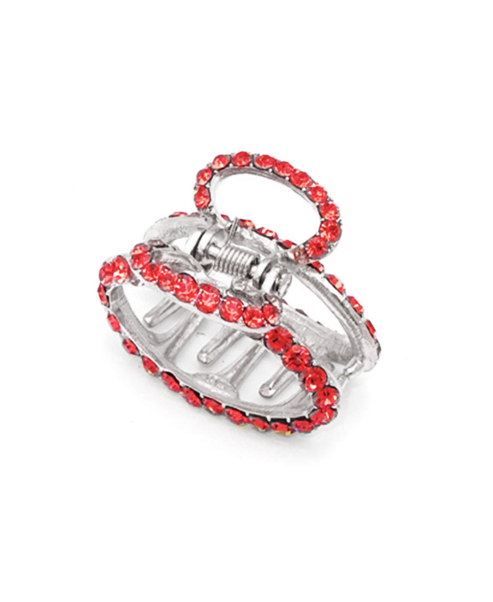 Soho Style Oval Jeweled Hair Claw