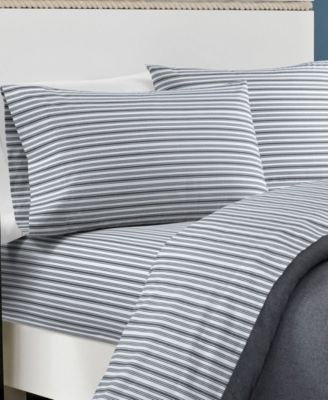 Nautica Coleridge Stripe комплект постельного белья хлопок перкаль, 3 шт, Twin
