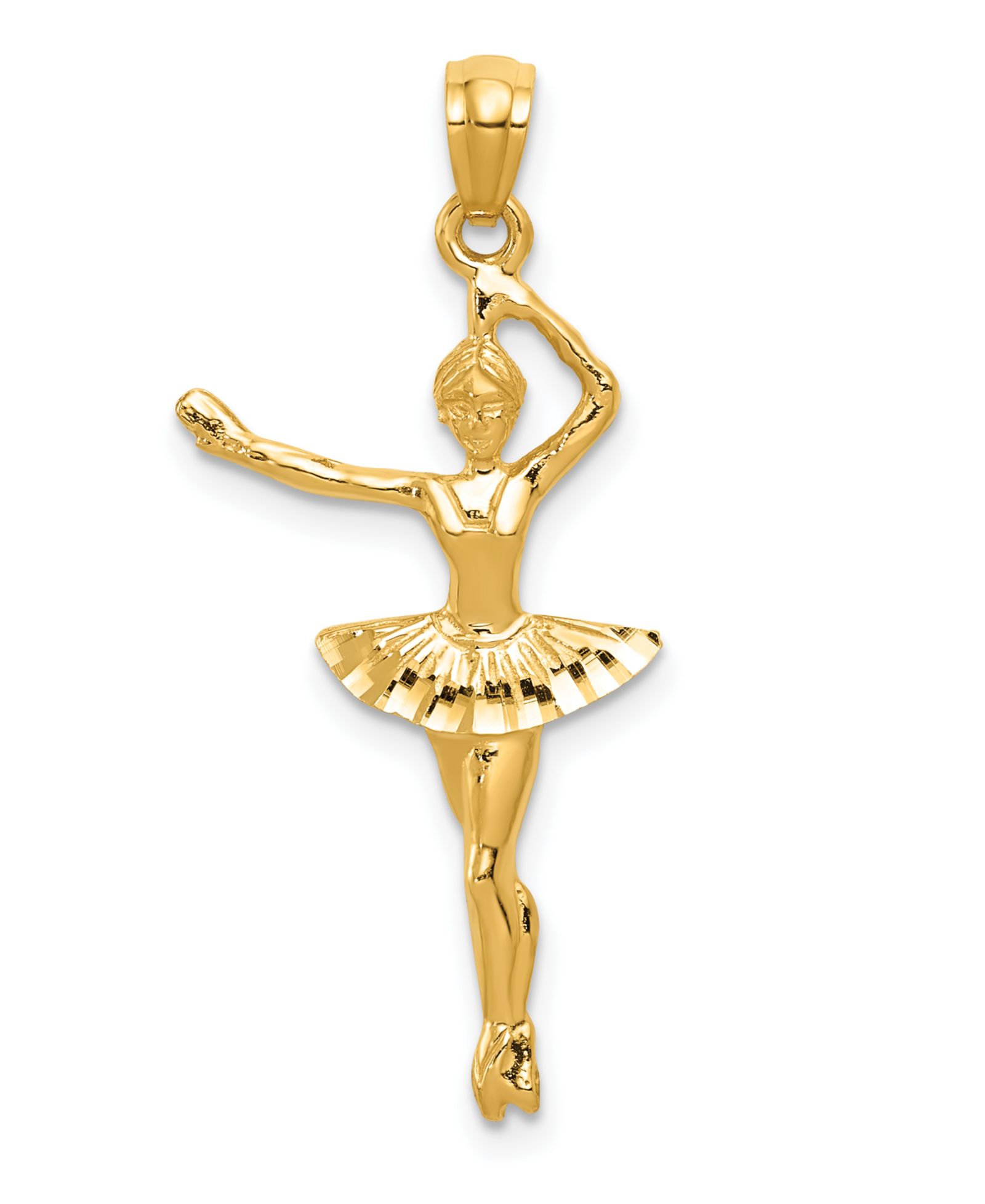 Подвеска Ballerina в 14k Yellow Gold