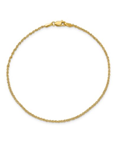 Браслет-анклет Ropa из желтого золота 14k