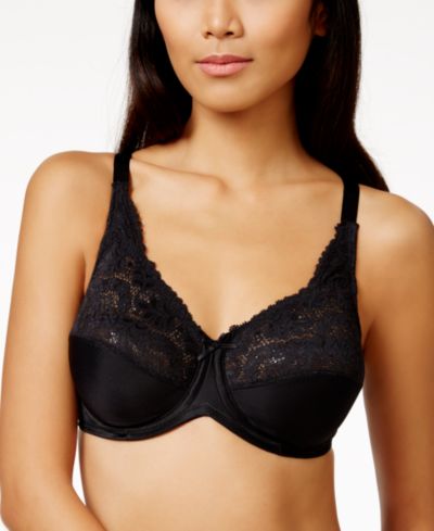 Миниатюрный бюстгальтер с косточками Lilyette by Bali Minimizer Comfort Lace 428