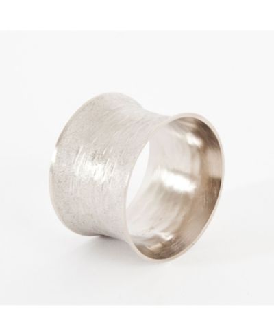 Кольцо для салфеток Saro Lifestyle Brushed Metal, 4 шт