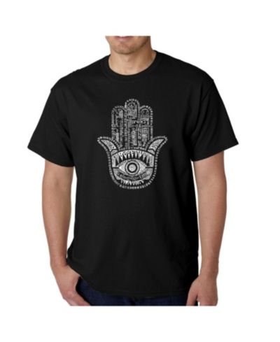 LA Pop Art Мужская футболка с принтом Hamsa