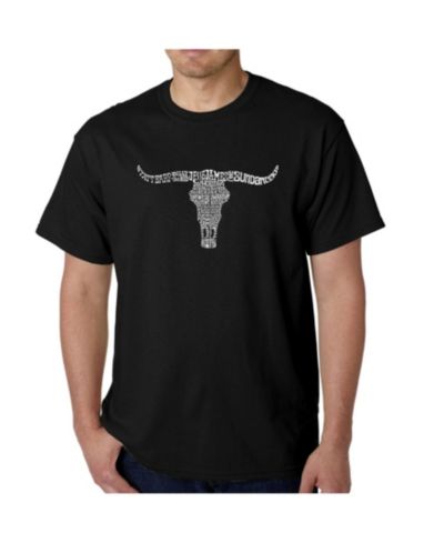 LA Pop Art Men's Word Art T-Shirt - Outlaws