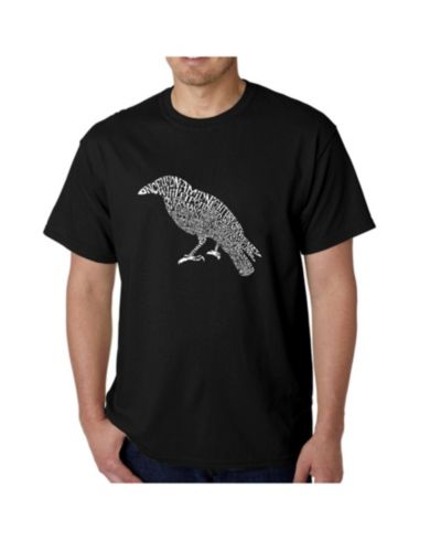 LA Pop Art Men's Word Art T-Shirt - The Raven