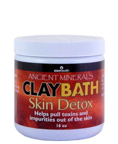 Соль для ванны Zion Health Clay, 16 oz