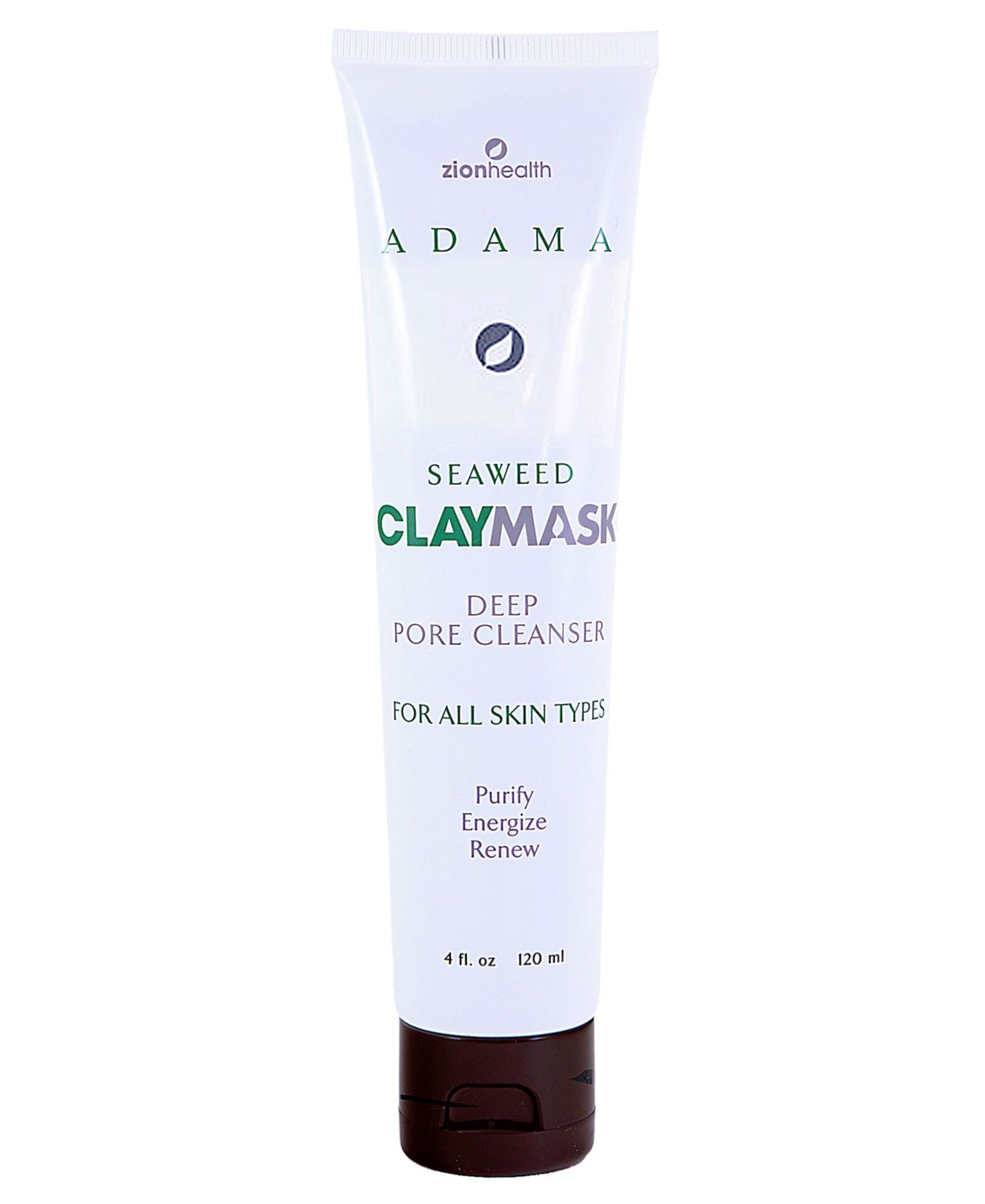 Маска для лица Zion Health ClayMask Seaweed