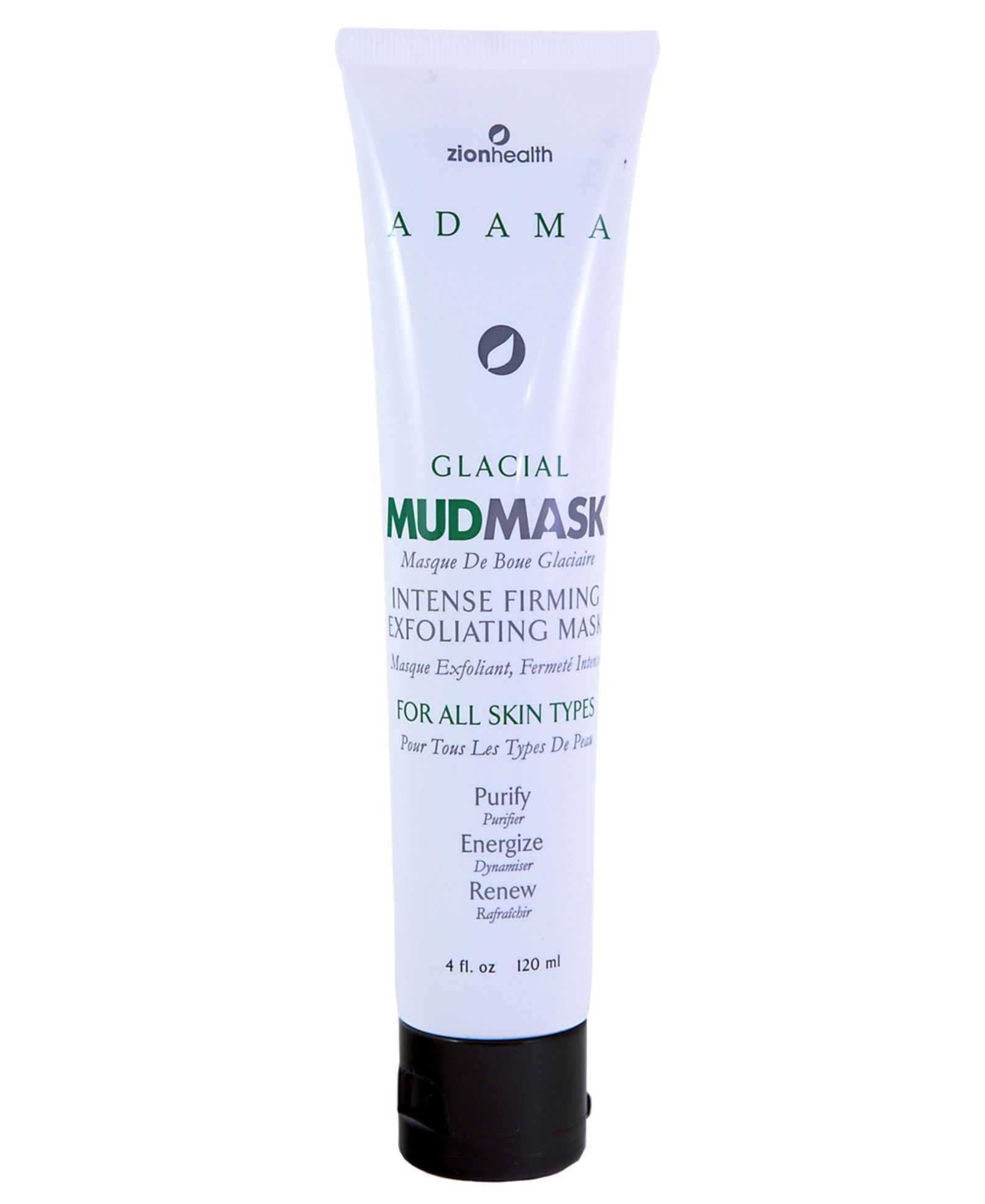 Zion Health маска для лица Clay Glacial Marine Firming Mud 4 oz