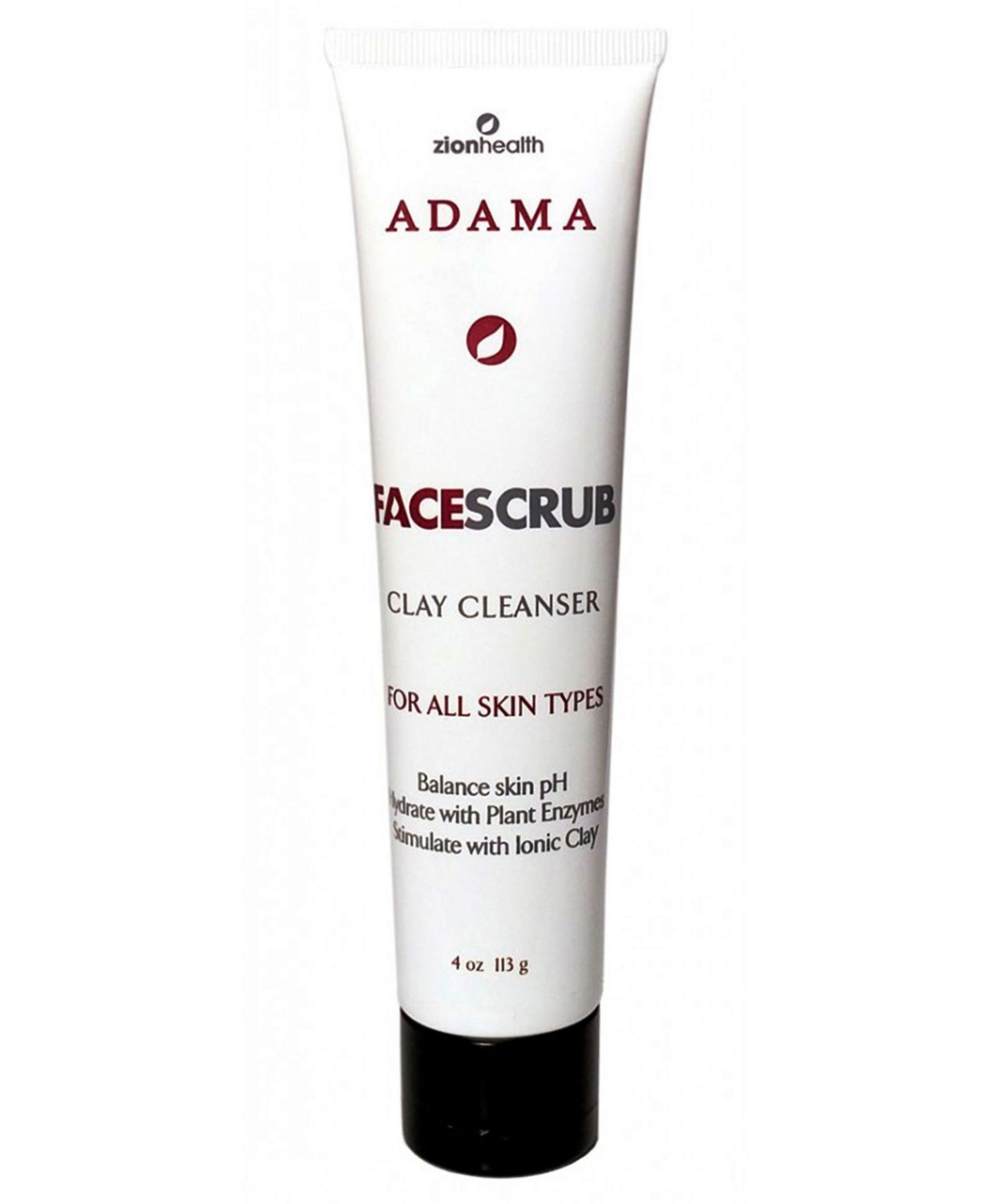 Zion Health ADAMA скраб для лица, 4 oz