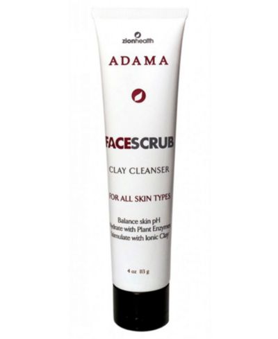 Zion Health ADAMA скраб для лица, 4 oz