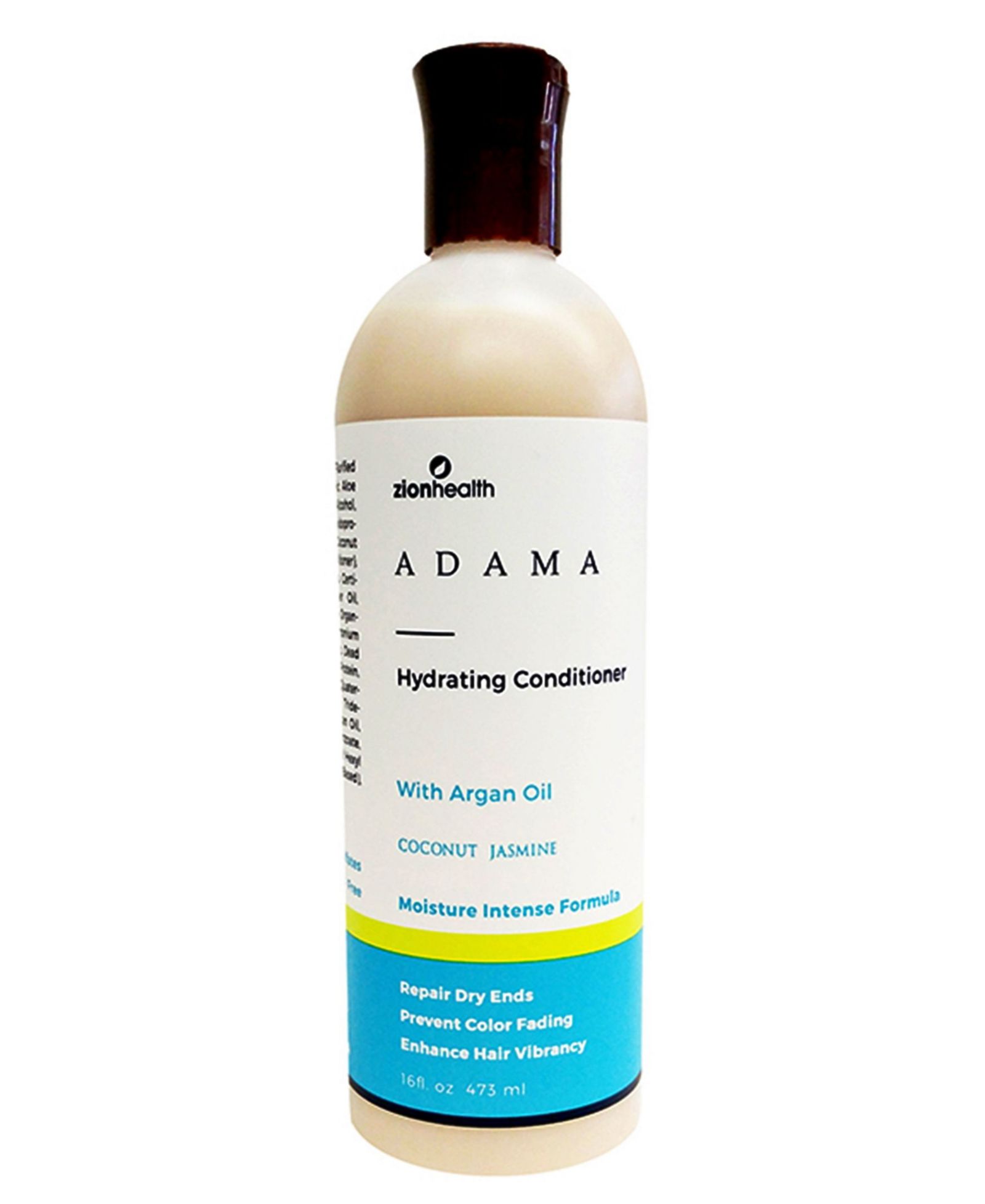 Zion Health Coconut Jasmine Hydrating Conditioner with Argan Oil, 16 oz