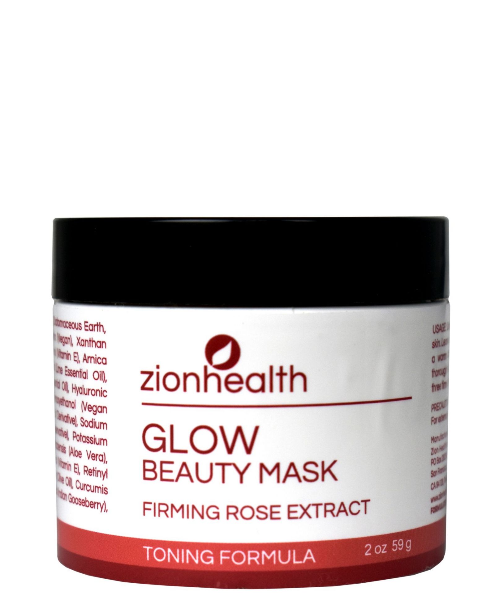 Zion Health Adama Glow маска для красоты 2 oz