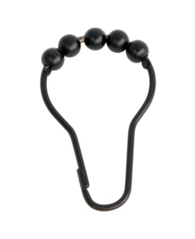 Kingston Brass Roller Ball Shower Curtain Rings 12Pcs/Set