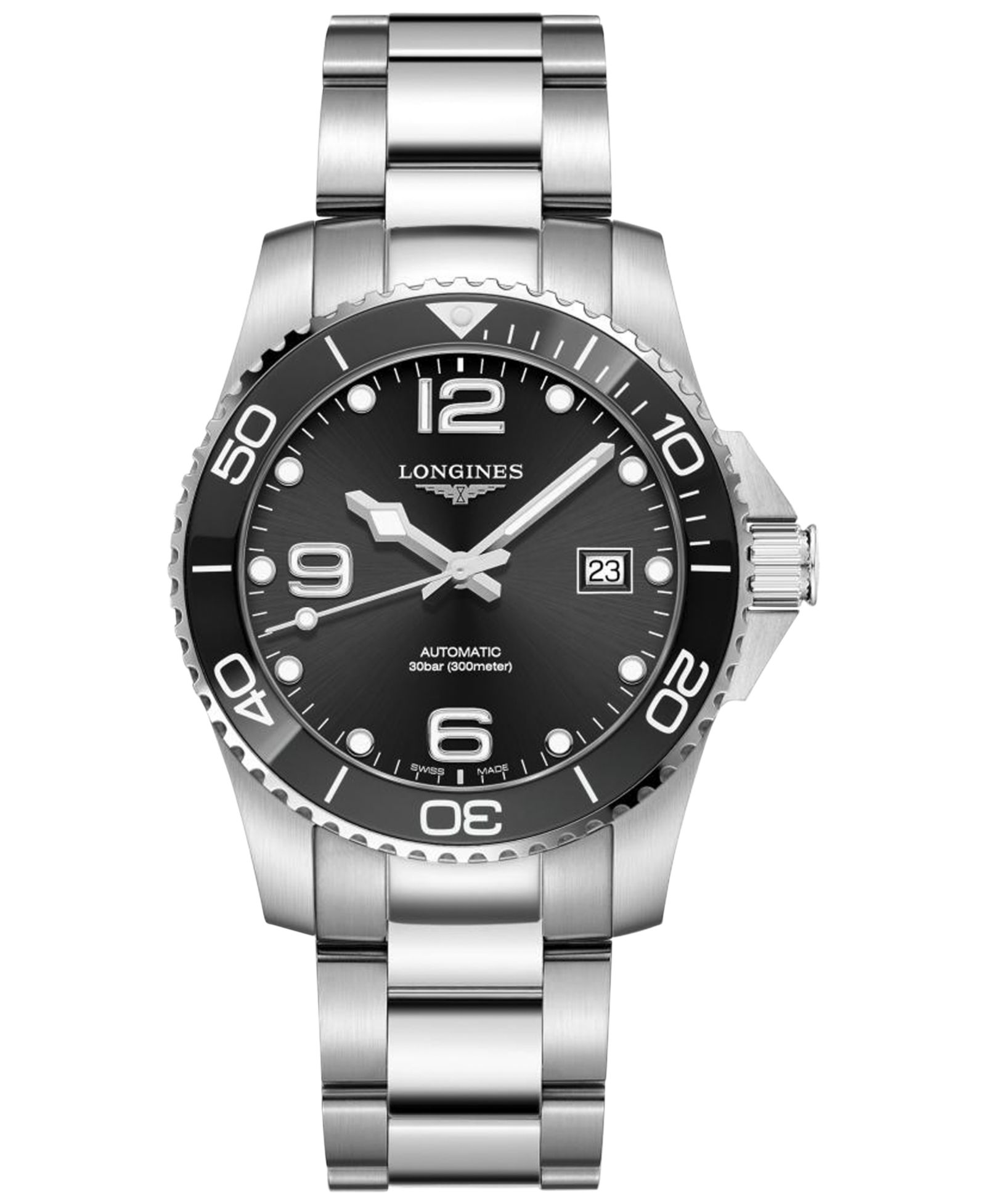 Longines Мужские часы HydroConquest из нержавеющей стали 41mm
