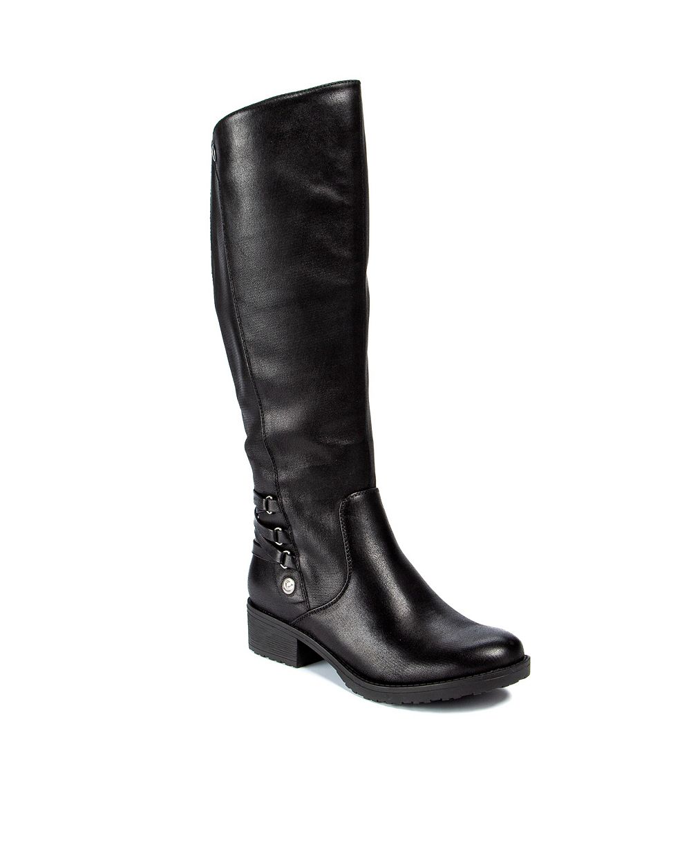 Baretraps Women's Ornella Zipper Tall Block Heel Boots