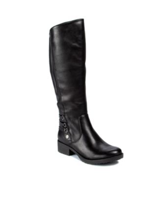 Baretraps Women's Ornella Zipper Tall Block Heel Boots