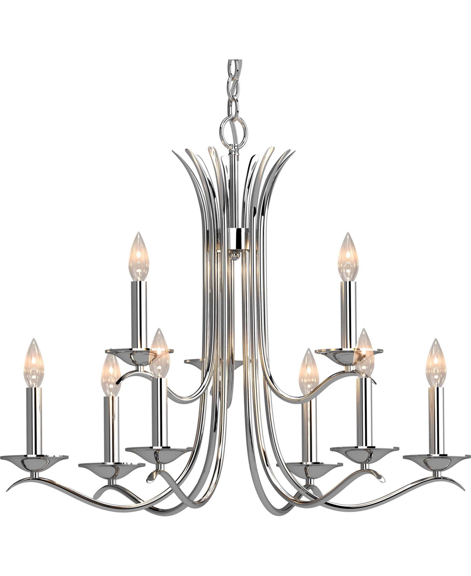Volume Lighting Alesia Подвесная люстра с 9 лампами