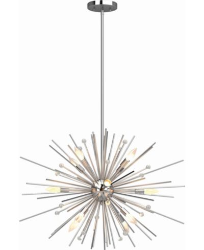 Volume Lighting Alice 12-Light Down Rod Chandelier