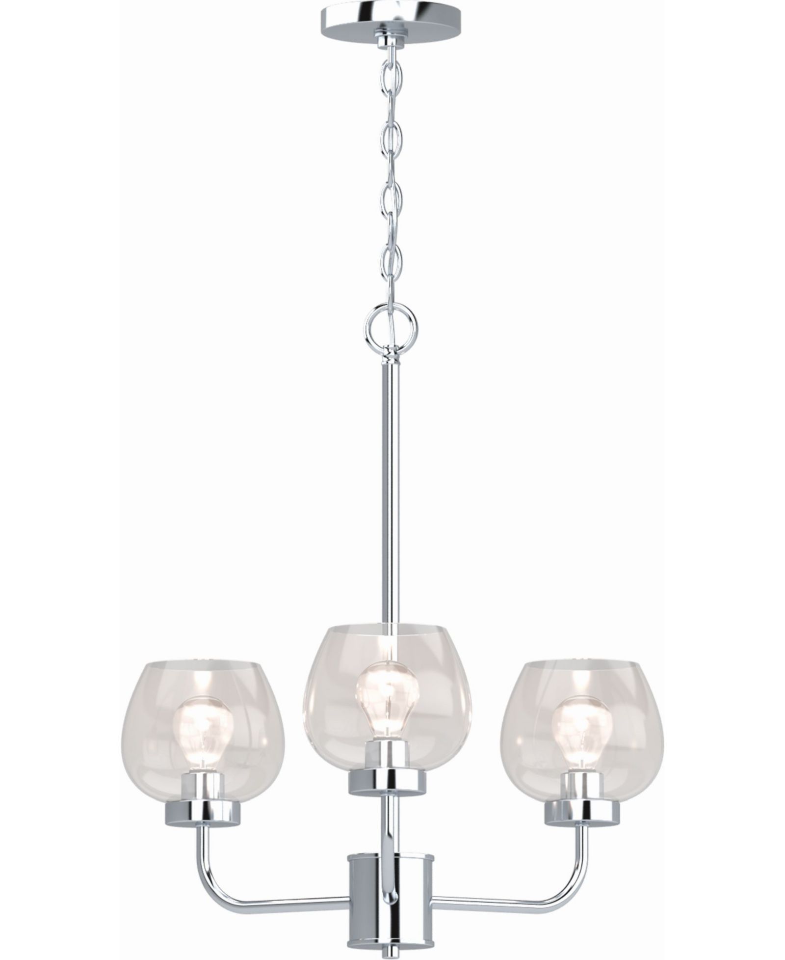 Люстра Volume Lighting Aria 3-Light Hanging Chandelier