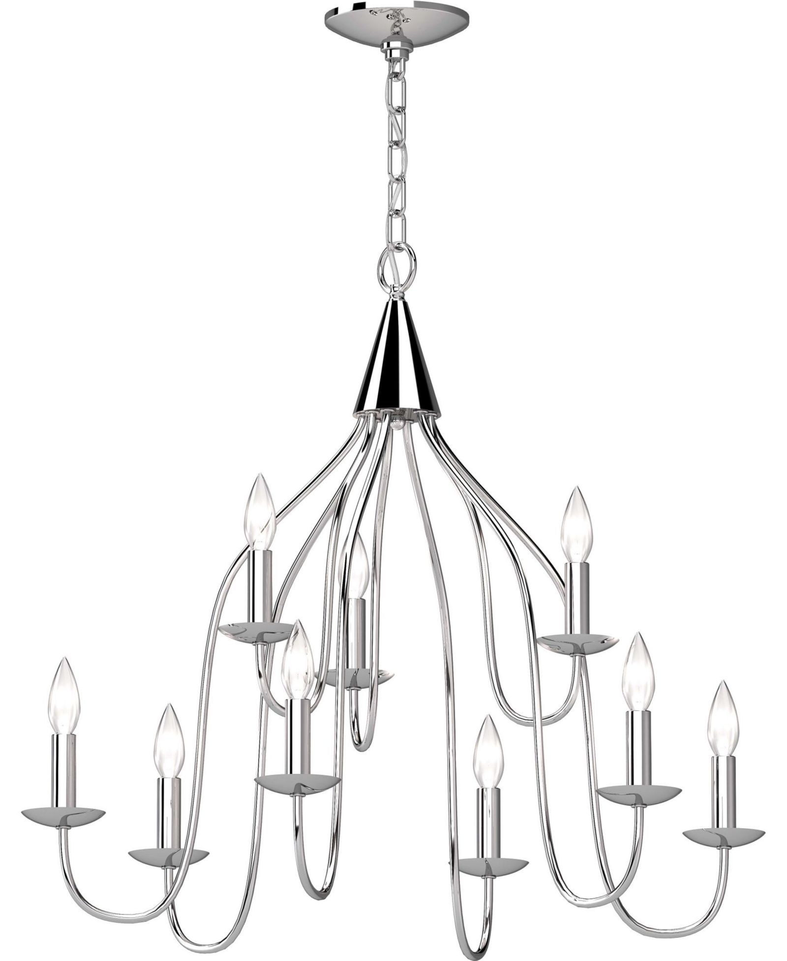 Volume Lighting люстра подвесная Windsor с 9 лампами
