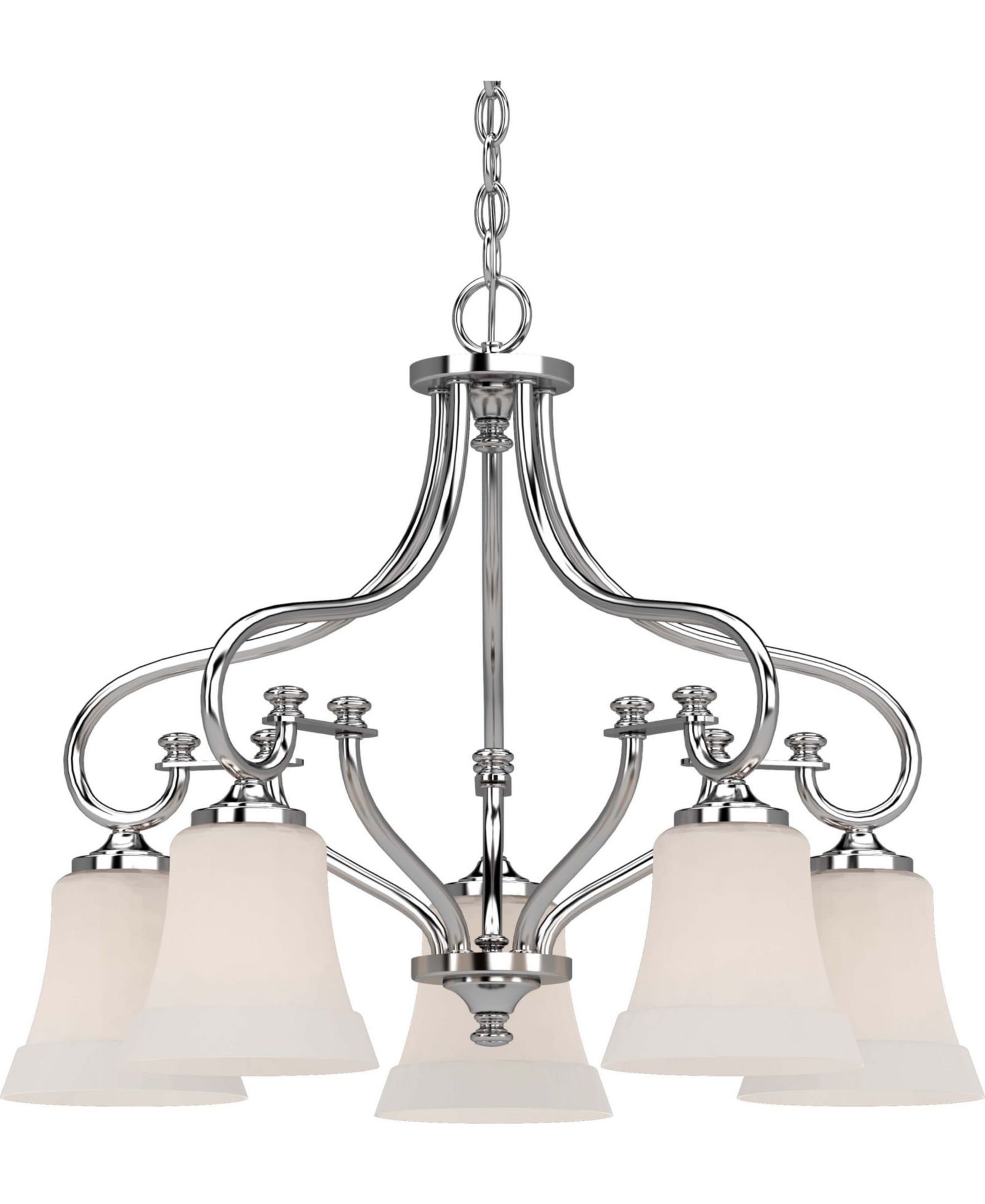 Люстра Volume Lighting Tes5-Light Hanging Chandelier