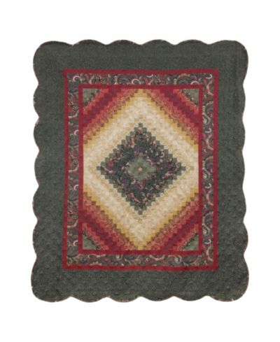 Плед American Heritage Textiles с принтом почтовых марок 50" x 60"