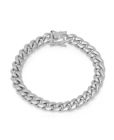 Мужской браслет Steeltime Stainless Steel Miami Cuban Chain Link