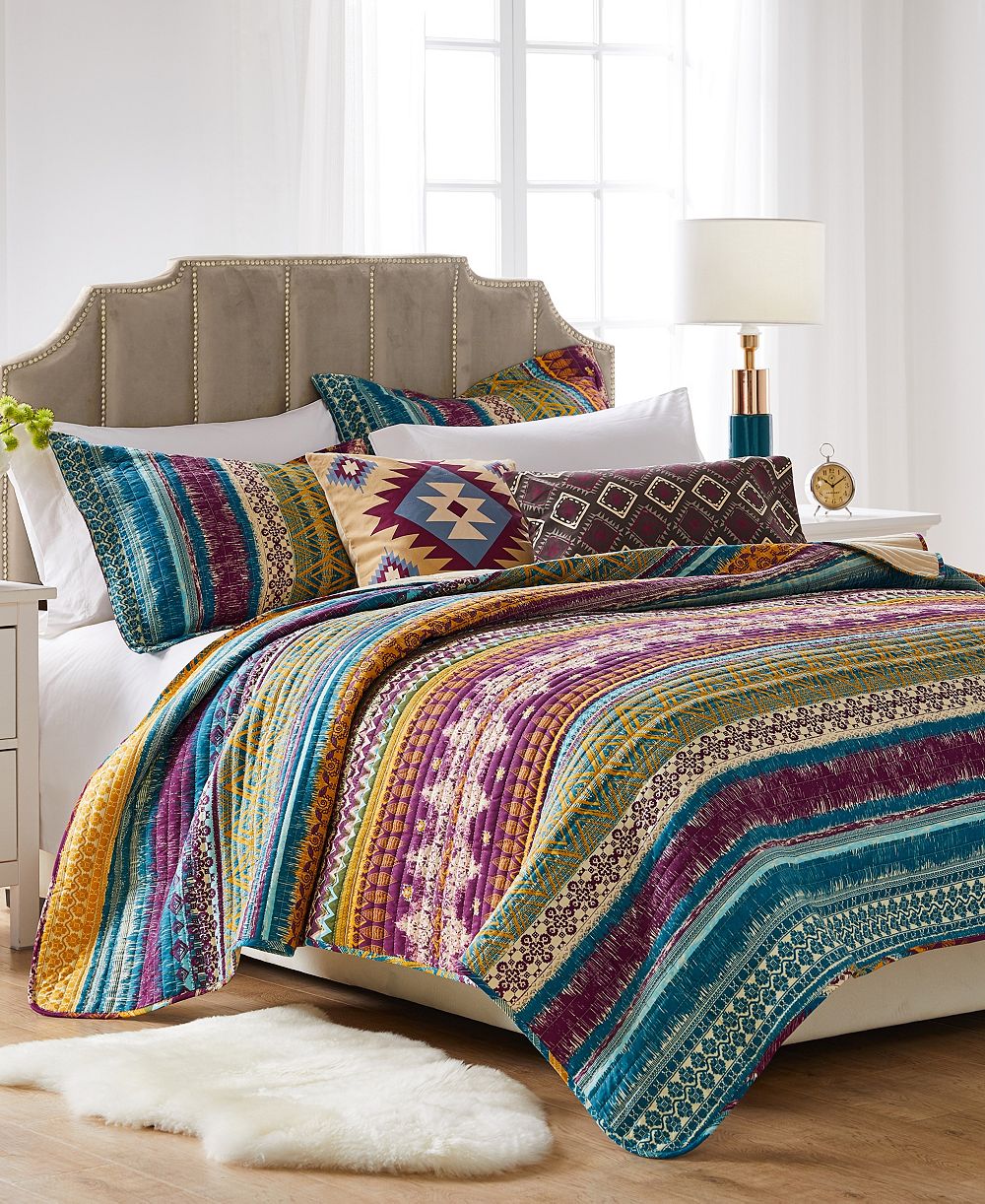 Greenland Home Fashions Southwest комплект из 5 предметов для постели, Full/Queen