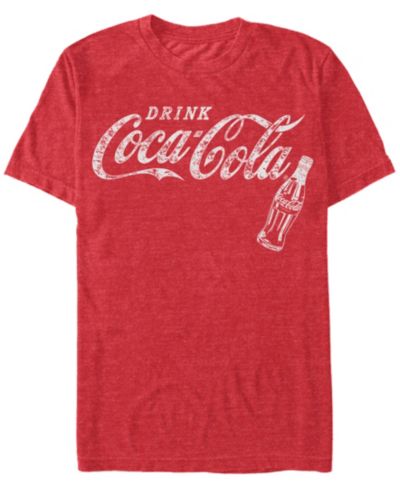Coca-Cola Men's Retro Coke Bottle Short Sleeve T-Shirt