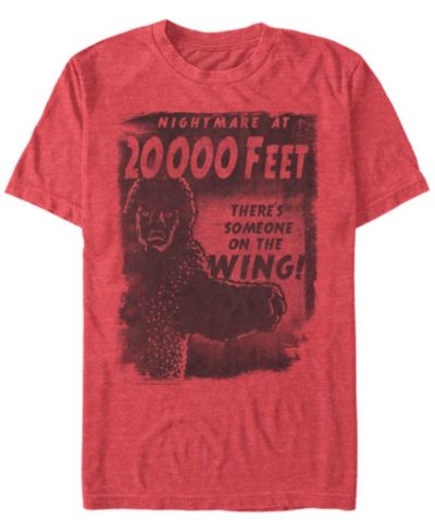 Twilight Zone CBS Men's Nightmare At 20000 Feet Short Sleeve T-Shirt