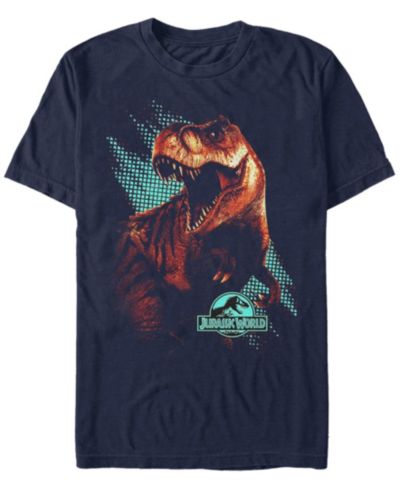 Мужская футболка Jurassic World Men's T. Rex Computer Screen с коротким рукавом